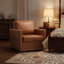 Fauteuil d'appoint 31 po en cuir Vegan-132998223