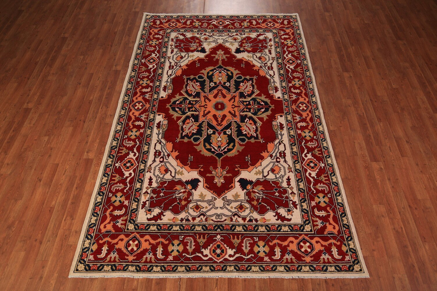 Bloomsbury Market Handmade Red Wool Traditional Oriental Area Rug 8x10 ...
