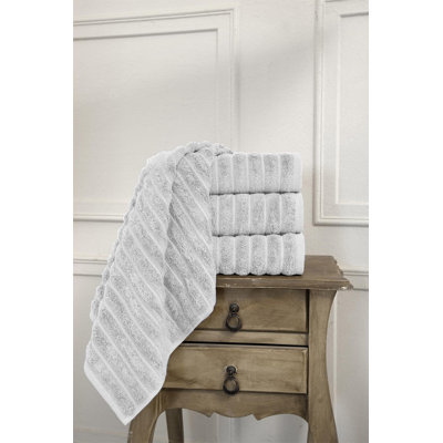 Fralick 4 Pieces Hand Towels Set %100 Turkish Cotton, Quick Dry 