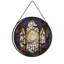 Vitrail lune (1) panneaux vitrail Suncatcher pour décor de fenêtre-133223220