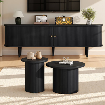 Ensemble de tables basses gigognes Dulane