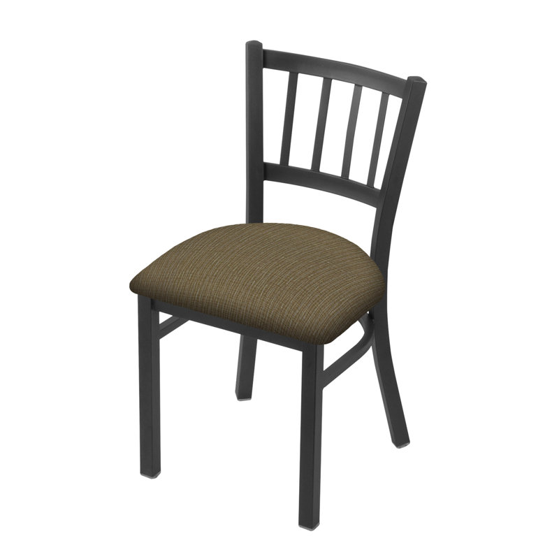 Chaise Contessa 610, Tissu liège graphique, Étain