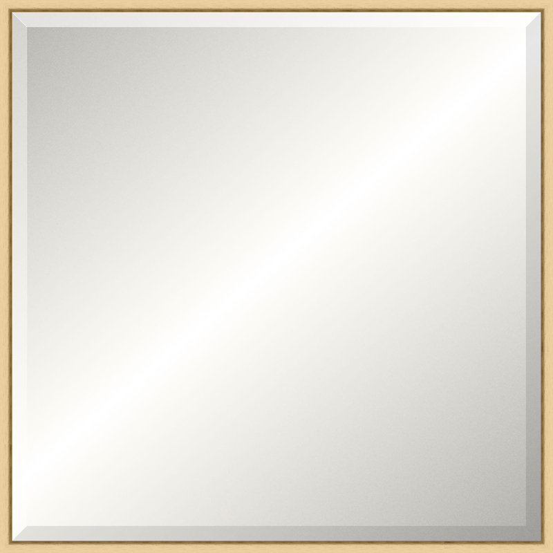 Floater 3 Solid Wood Mirror, Square, 23.25" x 23.25"