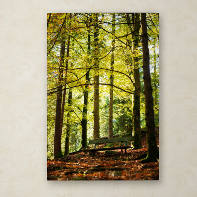 « pause », reproduction de photo sur toile encadrée