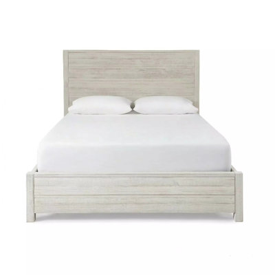 Montauk Solid Wood Panel Bed