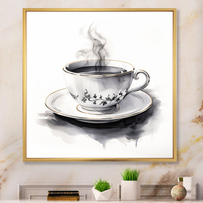 Black And White Chinese Tea Elegance I - China Art Wall Art