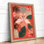 Flamingos in Bloom Tropical - Framed Print-1413497829-1413497830