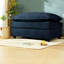 Canapés modulaires confortables, bleu chenille, ensemble de salon moderne avec conception flexible