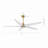 Chanille 5-Blade Solid Wood Ceiling Fan with LED Light and Remote Control-1313818201-1313818200-1313818203