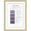 Violet 3 Framed Textual Art