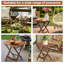 Table d'appoint pliante en bois pour patio-1798986747