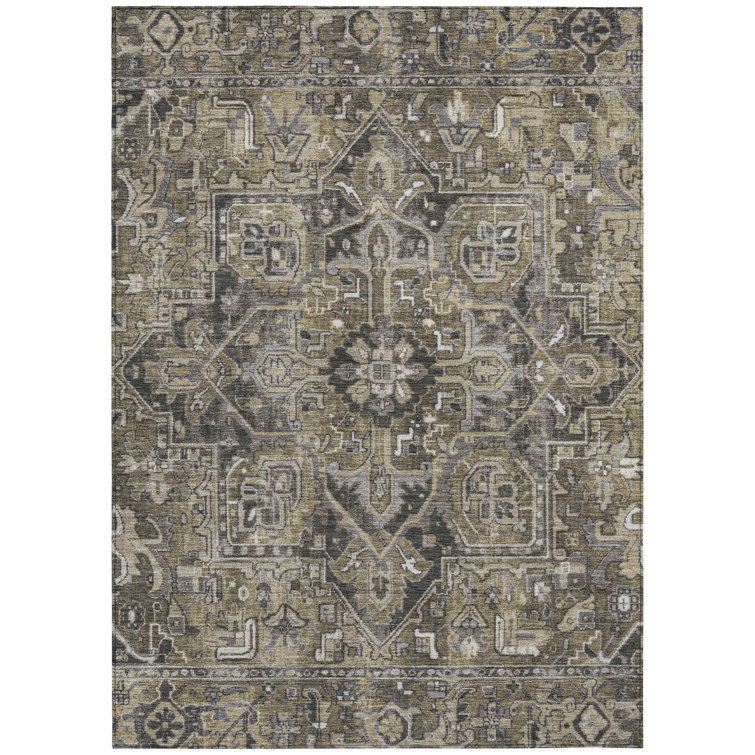 Fordbridge Washable Oriental Indoor / Outdoor Rug