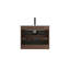 Grand meuble-lavabo flottant avec rangement pour salle de bain moderne