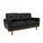 65'' Upholstered Square Arm Loveseat Sofa-1262422501