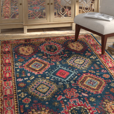 Donnal Hand Tufted Wool Oriental Rug