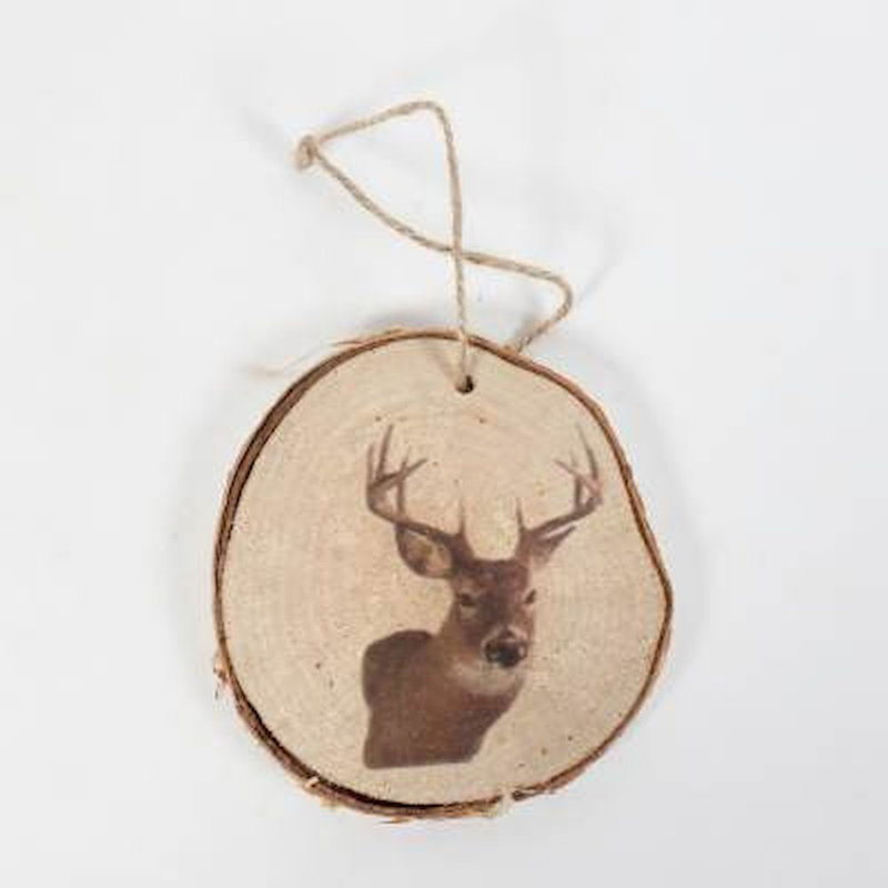 Ornement figurine suspendu cerf
