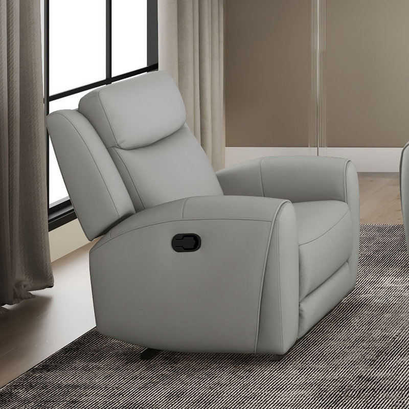 Burroughs Manual Recliner, Gray