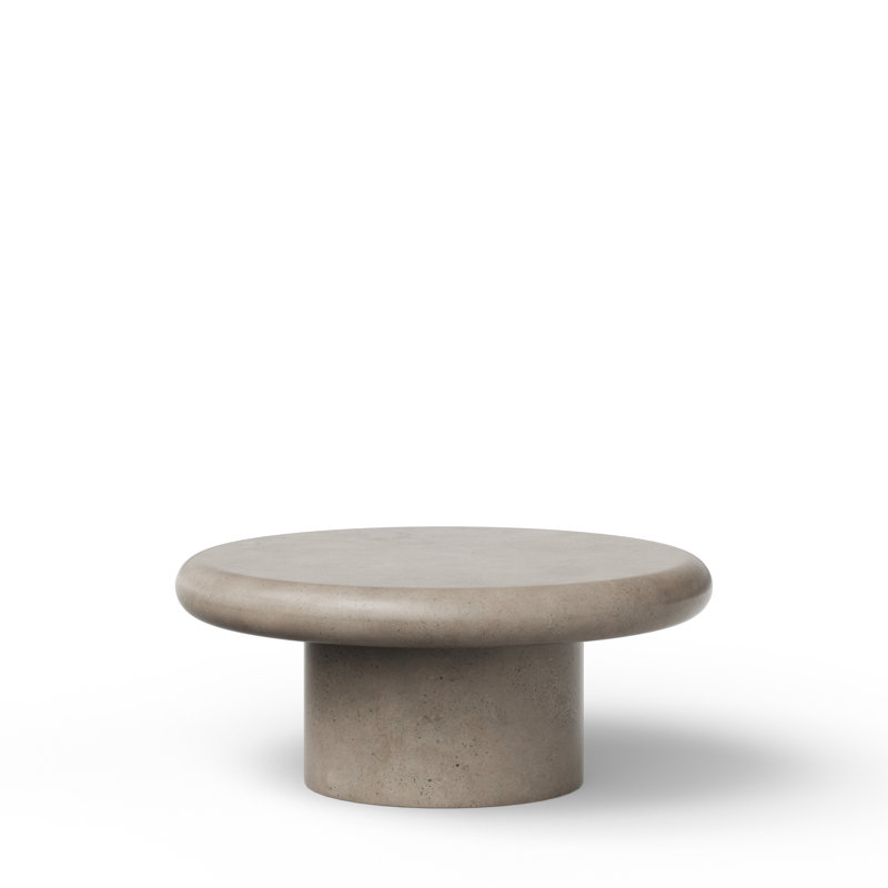 Arlo Concrete Coffee Table Dark Grey