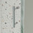 38-42" W X 71" H Piovt Swing Glass Shower Door,Pivot Frame Sliding Shower Door With 1/4"(6Mm) Clear SGCC Tempered Glass, Shower Doors,Reversible Installation-111493676