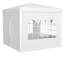 Auvent de mariage 10 pi x 10 pi pour tente de réception d'extérieur robuste + 4 murs amovibles-377719114