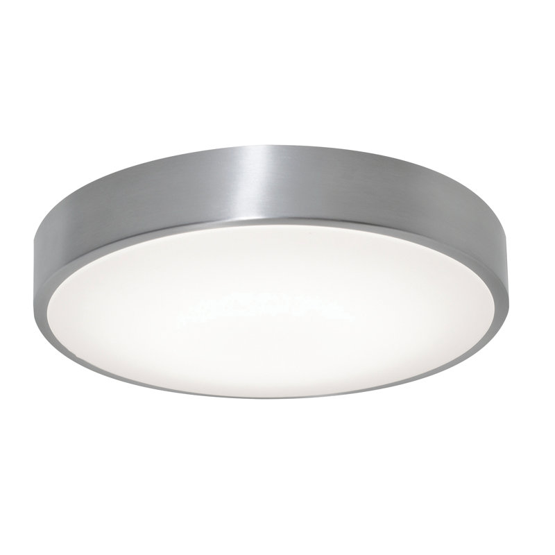 Josephus Acrylic LED Flush Mount, 3"H x 19"W x 19"D