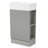 18.6" Bathroom Vanity With Sink, Bathroom Vanity Cabinet With Two-Tier Shelf, Left Or Right Orientation, Grey -1572231580