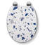 Flexi-Fix Round Hard Toilet Seat-116653007