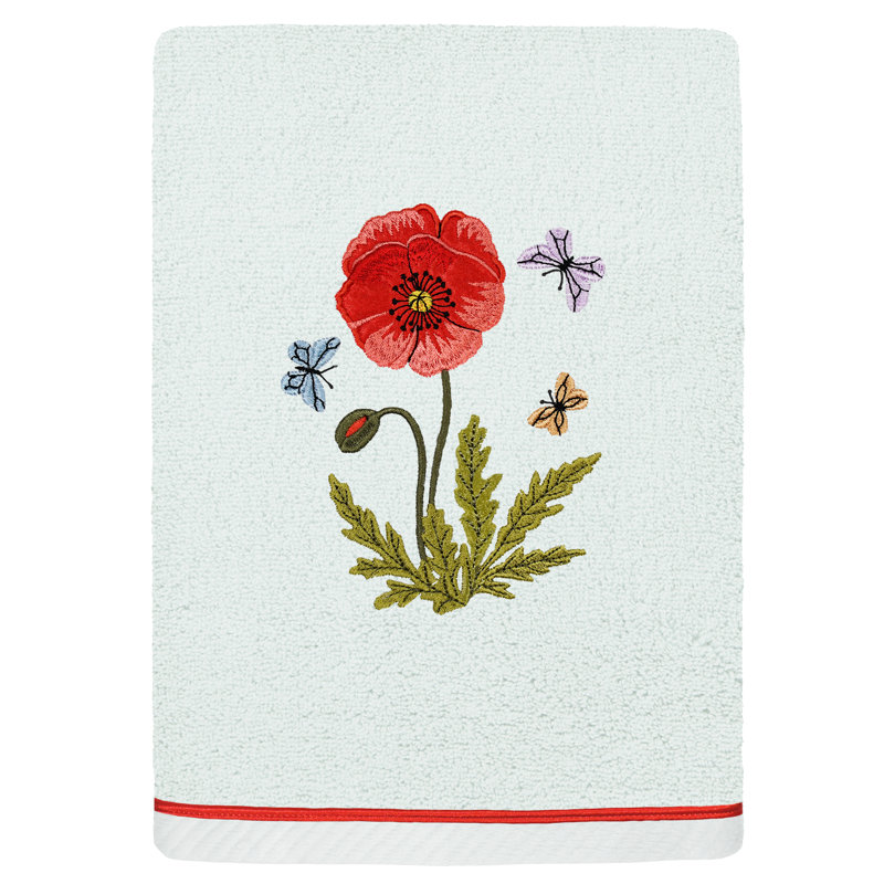 Turkish Cotton Hand Towel, Aqua