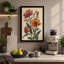 Carnation Bloom Study Botanical - Wrapped Canvas-805218999-805219000