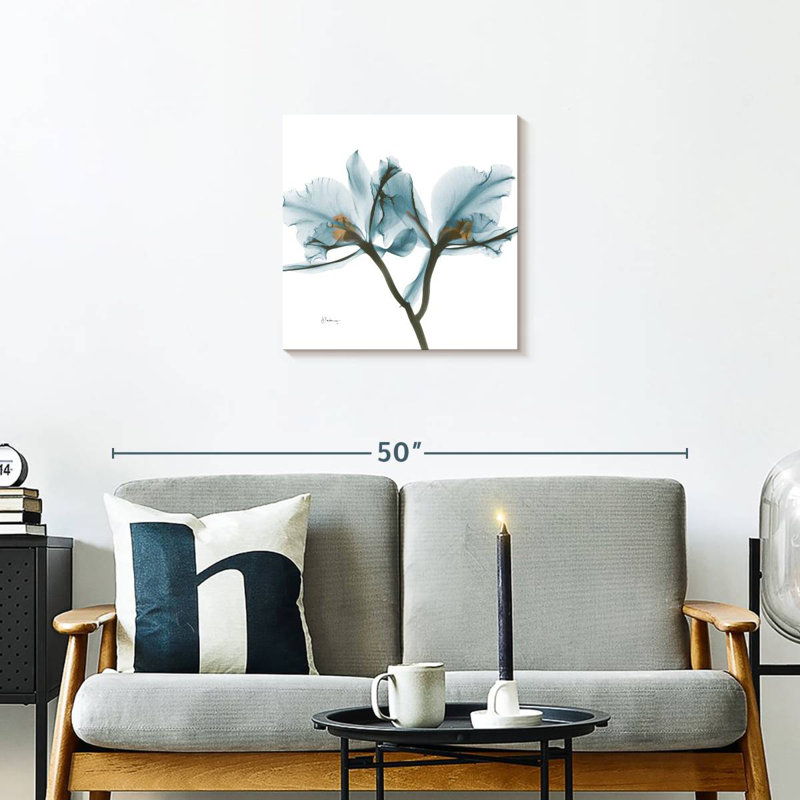 Harnek Orchids In Blue
