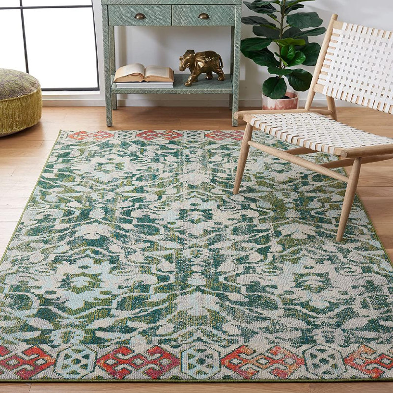Tapis oriental Dylanthomes Performance, Carré 6 pi 7 po