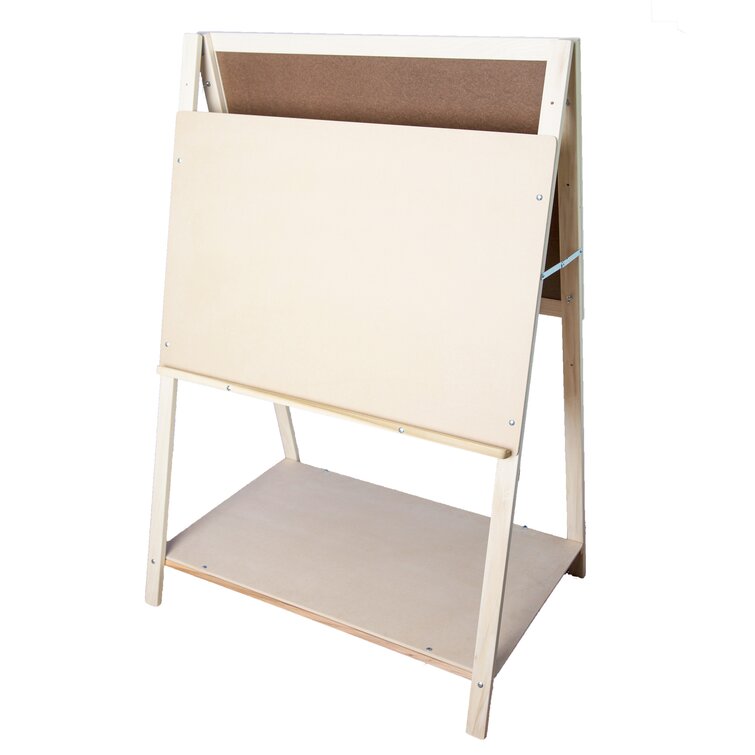 Childcraft Folding Adjustable Wood Board Easel