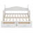 Daybed With Trundle Bed, Extendable Daybed With Two Storage Drawers-930693411