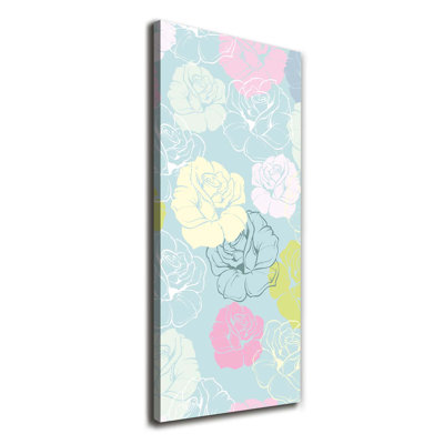 Roses - Wrapped Canvas Print