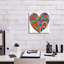 «Floral Heart» par Hello Angel, art mural sur toile-771464490