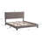 Upholstered Platform Bed with Button Tufted Linen Fabric Headboard, No Box Spring Needed, Wood-1981697519-1962031056