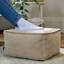 Bean Bag Bazaar Amara Chenille Square Footstool Bean Bag-105999010