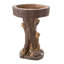 Resin Raccoon Bird Bath