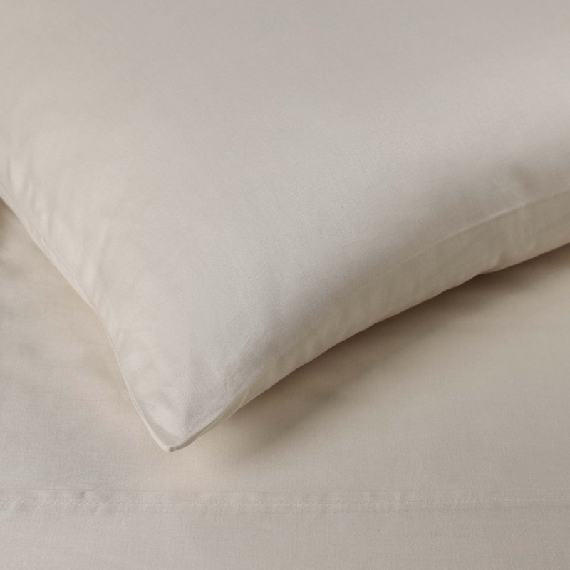 King Light Gray Cotton Hypoallergenic Pillowcase Set