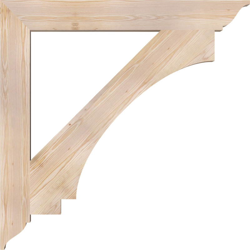 H 5,5 po x P 5,5 po, Sapin de Douglas, H 46 po x l 5,5 po x P 46 po