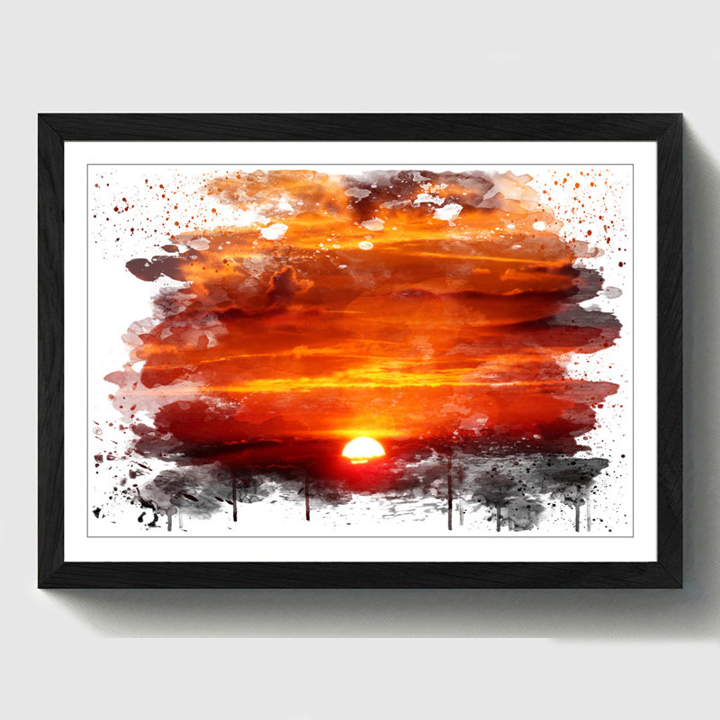 Print, 45cm H x 62cm W, Framed Picture