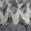 Tissu d'ameublement 100% blanc / argent Beverly Polyster
