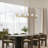 Crystal Chandelier, 54" Extra Large Farmhouse Chandeliers For Dining Room,Living Room Bedroom Kitchen Island-1680619477