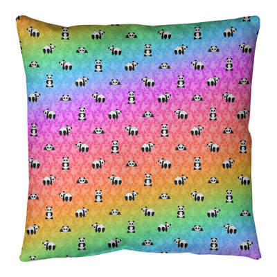 Katelyn Elizabeth Animal Print Reversible Throw Pillow