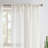 DKNY Antigua Poletop Curtain Panel Pair Linen (Set of 2)-99341269