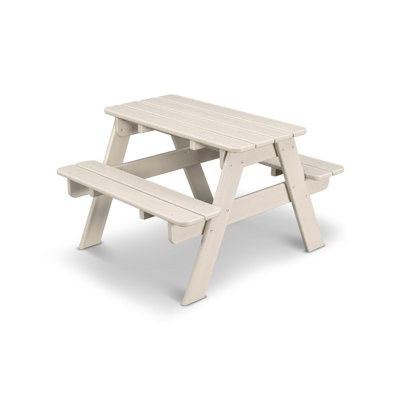 Table de pique-nique d'extérieur pour enfants POLYWOOD