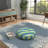 Sunbrella Indoor/Outdoor Floor Pillow, 24 Inch Circular Cushion Cover with Insert-116426985-116426980