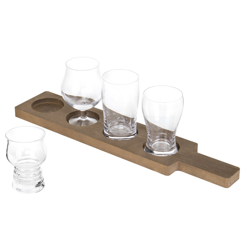 5 Piece Glass Assorted Glassware Set