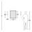 Kapp 1-Light Dimmable Steel Wallchiere-1639748211