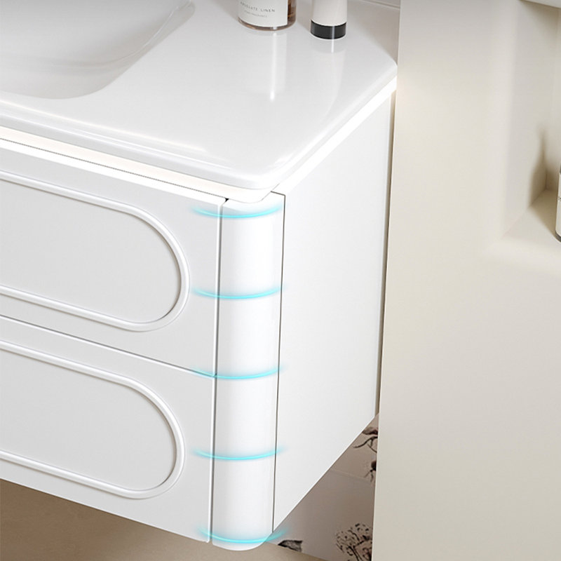 Armoire de salle de bain de style minimaliste moderne français